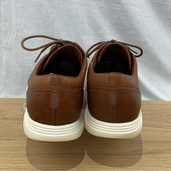 Cole Haan Grand Tour Plain Ox Woodbury Ivory Dress Shoes Men’s Size 12 M - Picture 4 of 9